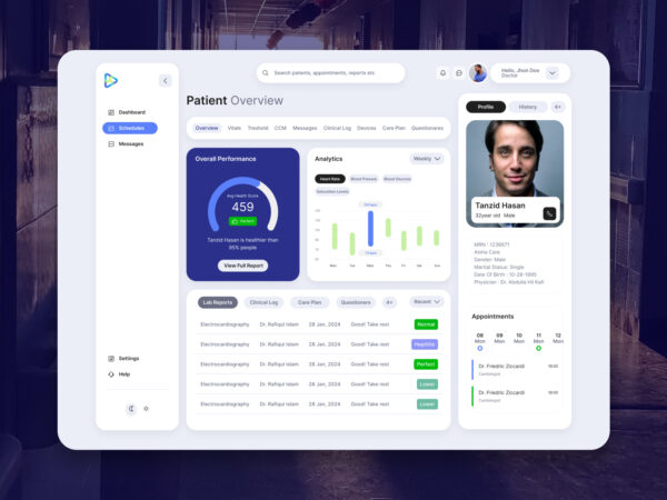 Patient Health Dashboard