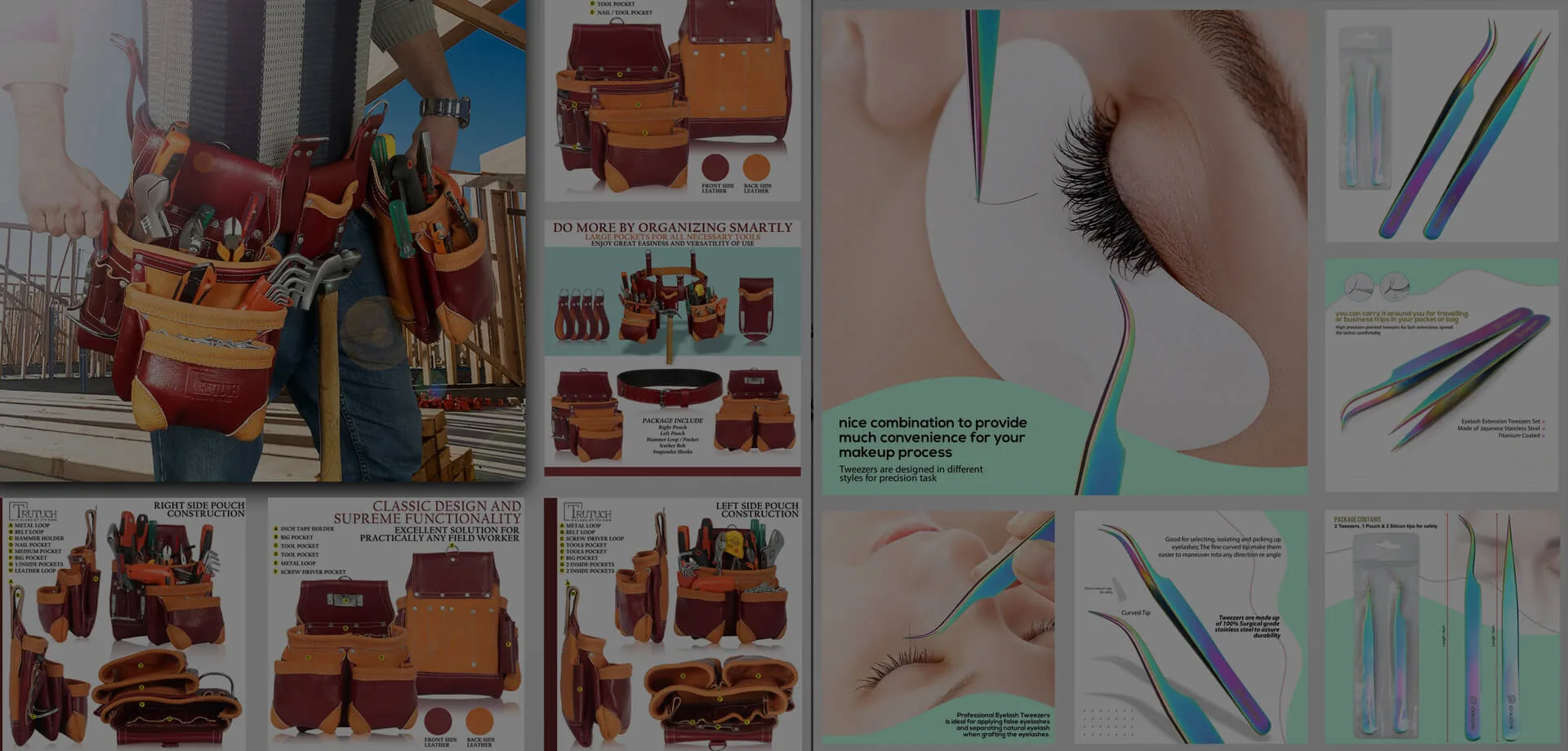 Amazon A+ content design with lifestyle product imagery