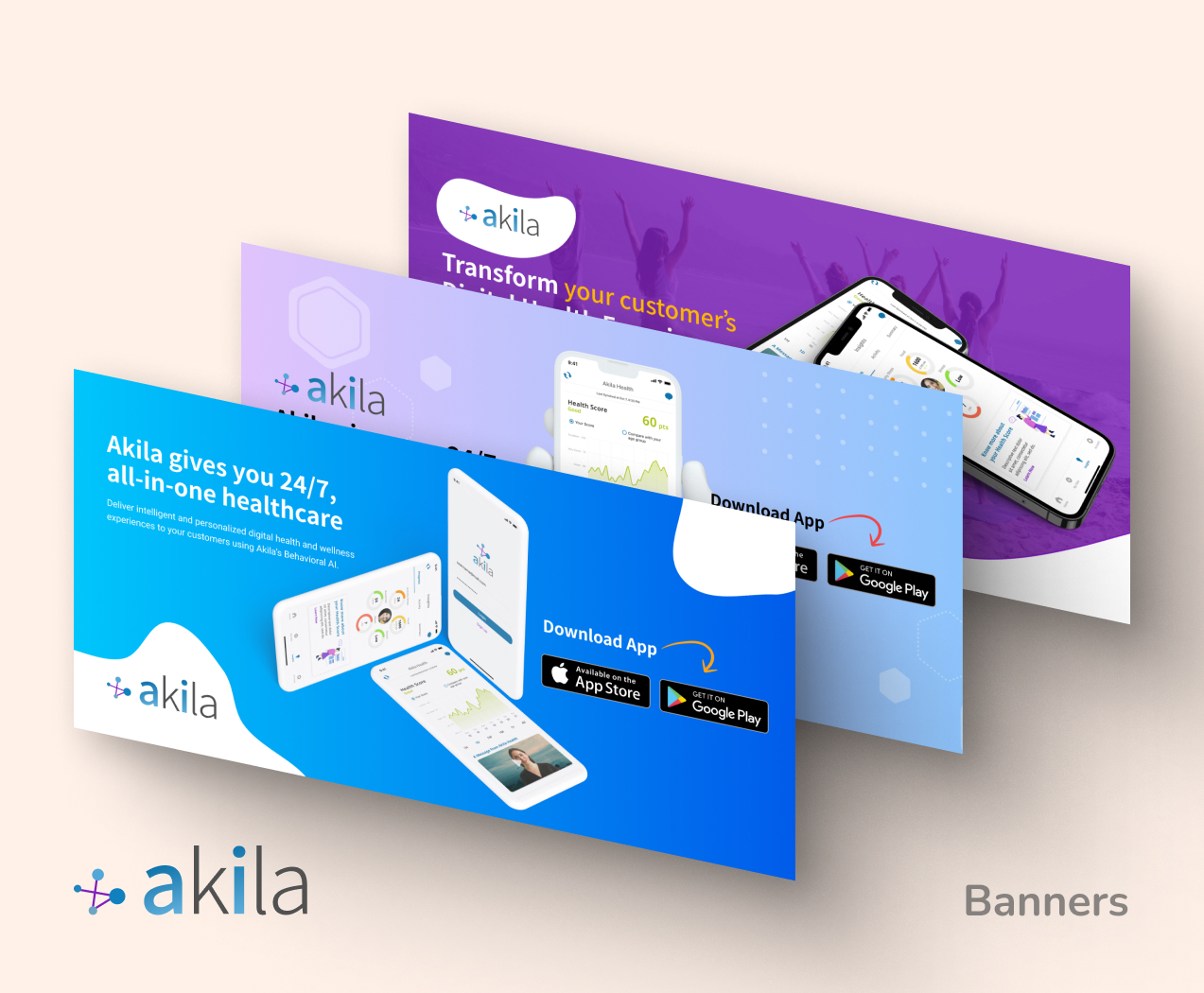 Akila Labs Banners