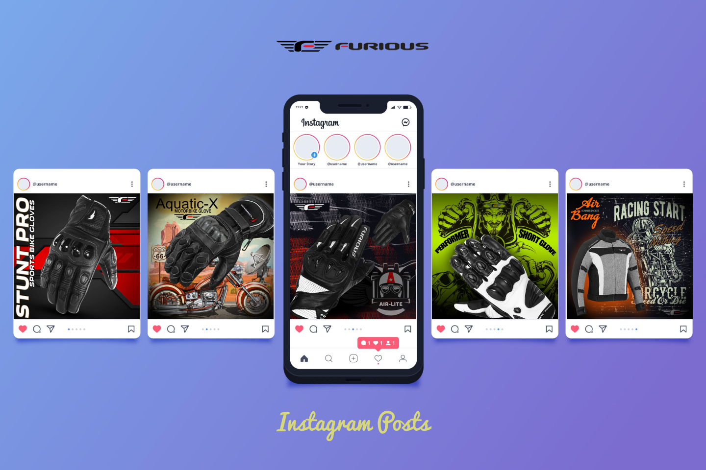Furious Gear Instagram Posts