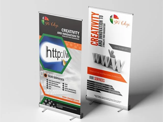 3W Edge marketing banner design