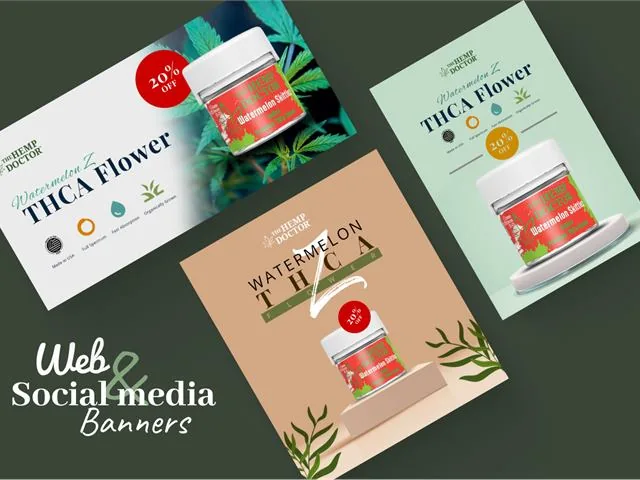 The Hemp Doctor social media creative