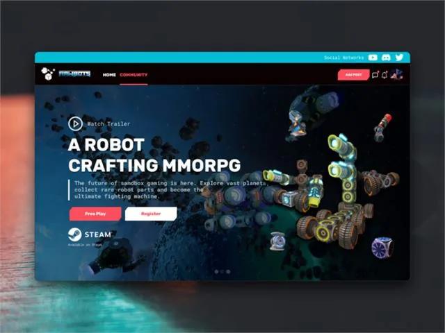 Rawbots MMORPG